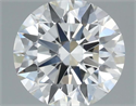 Natural Diamond 0.70 Carats, Round with Excellent Cut, I Color, VS2 Clarity and Certified by GIA