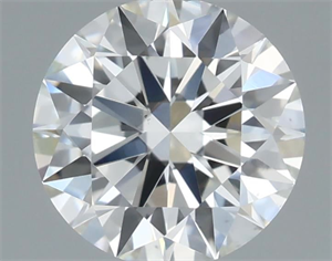 Picture of Natural Diamond 0.70 Carats, Round with Excellent Cut, I Color, VS2 Clarity and Certified by GIA