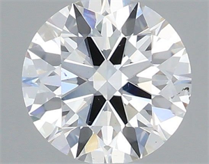 Foto Diamante Natural 0.56 quilates, Redondo , Color H, claridad SI1 y certificado IGI de