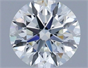 Diamante Natural 0.44 quilates, Redondo , Color H, claridad VS2 y certificado IGI
