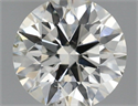 Natural Diamond 0.42 Carats, Round with Excellent Cut, I Color, SI1 Clarity and Certified by IGI