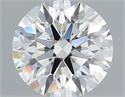 Natural Diamond 0.71 Carats, Round with Excellent Cut, H Color, VS2 Clarity and Certified by IGI