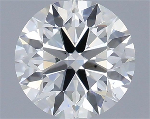 Picture of Natural Diamond 0.70 Carats, Round with Excellent Cut, H Color, VS2 Clarity and Certified by IGI