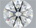 Diamante Natural 0.51 quilates, Redondo , Color H, claridad VS2 y certificado IGI