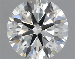 Foto Diamante Natural 0.51 quilates, Redondo , Color H, claridad SI1 y certificado IGI de