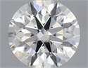 Natural Diamond 0.50 Carats, Round with Very Good Cut, I Color, SI1 Clarity and Certified by IGI