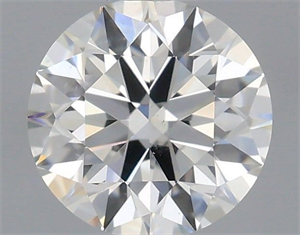 Picture of Natural Diamond 0.50 Carats, Round with Very Good Cut, I Color, SI1 Clarity and Certified by IGI