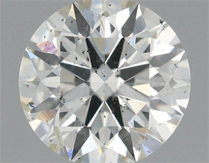 Foto Diamante Natural 0.57 quilates, Redondo , Color I, claridad SI2 y certificado IGI de