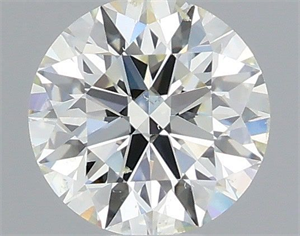 Foto Diamante Natural 0.51 quilates, Redondo , Color J, claridad SI1 y certificado IGI de