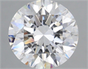 Lab Grown Diamond 3.07 Carats, Round with Excellent Cut, D Color, VS1 Clarity and Certified by IGI