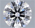 Lab Grown Diamond 1.00 Carats, Round with Ideal Cut, E Color, IF Clarity and Certified by IGI