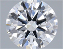 Del inventario de diamantes de laboratorio, 1.21 quilates, Redondo , Color E, claridad VVS2 y certificado IGI
