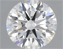 Del inventario de diamantes de laboratorio, 1.09 quilates, Redondo , Color F, claridad VVS2 y certificado IGI