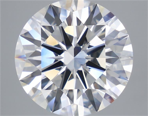 Picture of Lab Grown Diamond 7.07 Carats, Round with Excellent Cut, F Color, VVS2 Clarity and Certified by IGI