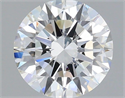 Del inventario de diamantes de laboratorio, 2.01 quilates, Redondo , Color F, claridad VS1 y certificado IGI