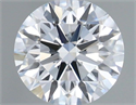 Del inventario de diamantes de laboratorio, 1.04 quilates, Redondo , Color E, claridad VVS1 y certificado IGI