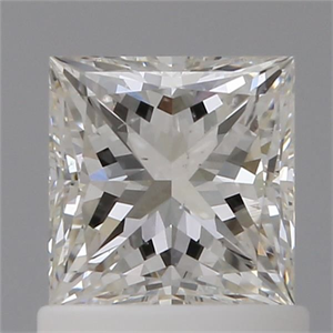 Picture of Natural Diamond 1.01 Carats, Princess with  Cut, I Color, VS2 Clarity and Certified by GIA