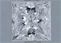 Natural Diamond 0.78 Carats, Princess with  Cut, E Color, VS1 Clarity and Certified by GIA
