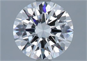 Diamante Natural 1.77 quilates, Redondo , Color H, claridad VS2 y certificado GIA
