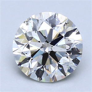 Foto Diamante Natural 2.00 quilates, Redondo , Color J, claridad SI2 y certificado GIA de