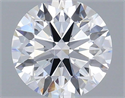 Lab Grown Diamond 1.02 Carats, Round with Ideal Cut, D Color, VVS1 Clarity and Certified by IGI
