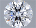 Lab Grown Diamond 2.50 Carats, Round with Ideal Cut, D Color, VVS1 Clarity and Certified by IGI