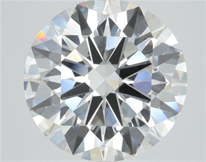 Picture of Lab Grown Diamond 1.10 Carats, Round with Ideal Cut, E Color, VVS2 Clarity and Certified by IGI