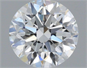 Del inventario de diamantes de laboratorio, 1.01 quilates, Redondo , Color E, claridad VVS1 y certificado IGI