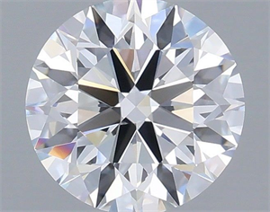 Picture of Lab Grown Diamond 1.06 Carats, Round with Ideal Cut, D Color, VVS1 Clarity and Certified by IGI