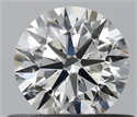 Diamante Natural 0.50 quilates, Redondo , Color H, claridad VVS2 y certificado IGI