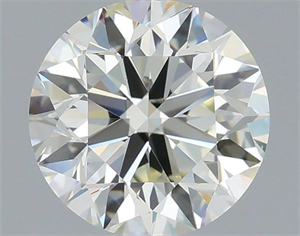 Picture of Natural Diamond 1.44 Carats, Round with Excellent Cut, J Color, SI1 Clarity and Certified by IGI