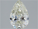 Natural Diamond 2.01 Carats, Pear with  Cut, H Color, SI1 Clarity and Certified by IGI