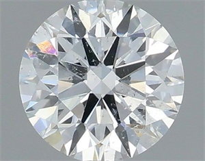 Foto Diamante Natural 0.55 quilates, Redondo , Color F, claridad SI2 y certificado IGI de