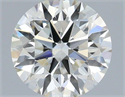 Diamante Natural 0.42 quilates, Redondo , Color H, claridad VS2 y certificado IGI