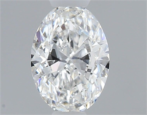 Picture of Natural Diamond 0.40 Carats, Oval with  Cut, E Color, VVS1 Clarity and Certified by GIA