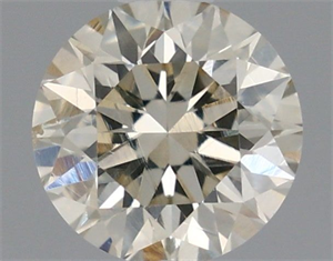Picture of Natural Diamond 0.54 Carats, Round with Very Good Cut, L Color, SI1 Clarity and Certified by IGI