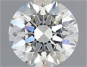 Natural Diamond 0.80 Carats, Round with Excellent Cut, K Color, VS2 Clarity and Certified by GIA
