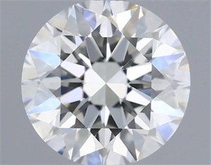 Picture of Natural Diamond 0.74 Carats, Round with Excellent Cut, J Color, VVS1 Clarity and Certified by GIA