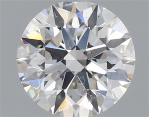 Foto Diamante Natural 0.66 quilates, Redondo , Color J, claridad I1 y certificado GIA de