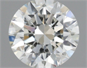 Natural Diamond 0.75 Carats, Round with Excellent Cut, J Color, VVS1 Clarity and Certified by GIA