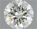 Natural Diamond 0.91 Carats, Round with Very Good Cut, L Color, VS1 Clarity and Certified by GIA