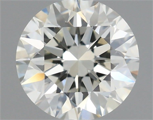 Picture of Natural Diamond 0.91 Carats, Round with Very Good Cut, L Color, VS1 Clarity and Certified by GIA