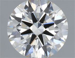 Foto Diamante Natural 0.64 quilates, Redondo , Color L, claridad VVS2 y certificado GIA de