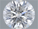 Diamante Natural 0.45 quilates, Redondo , Color F, claridad SI2 y certificado GIA
