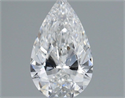 Natural Diamond 0.70 Carats, Pear with  Cut, E Color, SI1 Clarity and Certified by GIA