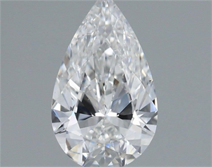 Picture of Natural Diamond 0.70 Carats, Pear with  Cut, E Color, SI1 Clarity and Certified by GIA