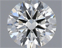 Diamante Natural 0.70 quilates, Redondo , Color K, claridad VS2 y certificado GIA
