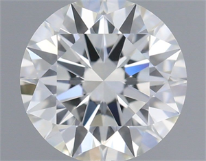 Picture of Natural Diamond 0.70 Carats, Round with Excellent Cut, I Color, VS1 Clarity and Certified by GIA