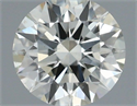 Diamante Natural 0.54 quilates, Redondo , Color K, claridad SI1 y certificado GIA