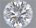Diamante Natural 0.54 quilates, Redondo , Color F, claridad SI2 y certificado GIA